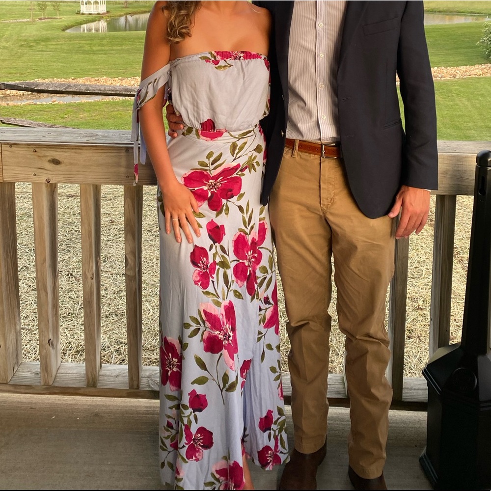 Floral maxi dress